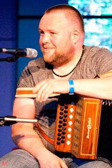 David Munnelly was een van de sterren van Trek er es Uut 2012.