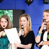 Astrid, Lieve en Aimee.