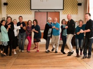 Met Louise Marius en haar dansgroep was het weer helemaal bal(folk).